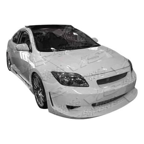 2005-2010 Scion TC 2 doors K Speed Style FRP Primer Full Kit-1