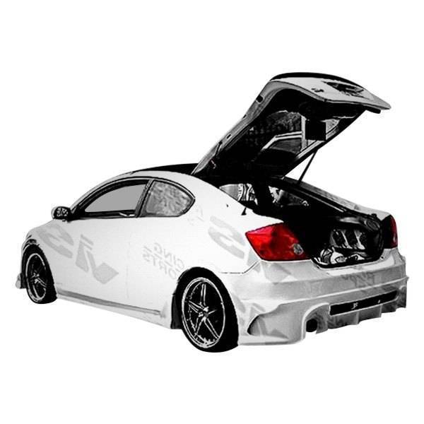 2005-2010 Scion TC 2 doors LASER Style FRP Primer Rear Bumper-1