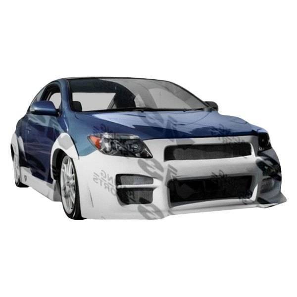 2005-2010 Scion TC 2 doors OCTANE Style FRP Primer Front Bumper-1