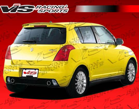2005-2008 Suzuki Swift 4 doors D-SPEED Style FRP Primer Full Kit-2