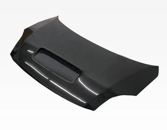 2005-2007 Suzuki Swift 4 doors TECHNO R Style Carbon Fiber Black Hood-1