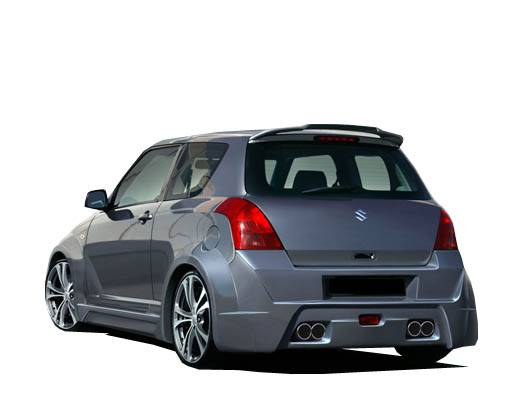 2005-2008 Suzuki Swift 4 doors VIPER Style FRP Primer Full Kit-2