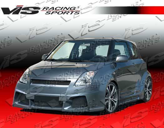 2005-2008 Suzuki Swift 4 doors VIPER Style FRP Primer WideBody-1
