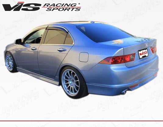 2006-2008 Acura TSX 4 doors EURO-R Style FRP Primer Full Kit-3