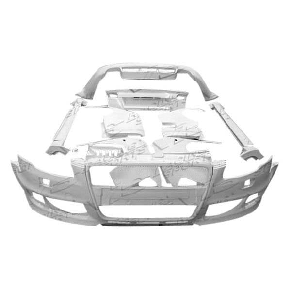 2006-2008 Audi A4 4 doors RS4 Style FRP Primer Full Kit-1