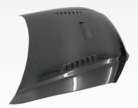 2006-2008 AUDI A4 4 doors XTS Style Carbon Fiber Black Hood-4