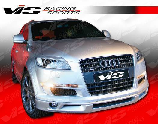 2006-2009 Audi Q7 4 doors M-TECH Style FRP Primer Front Lip-1