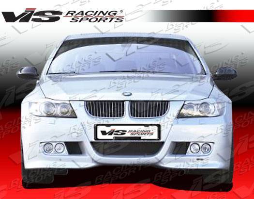 2006-2008 BMW 3 SERIES E90 4 doors EURO TECH Style FRP Primer Front Bumper-1