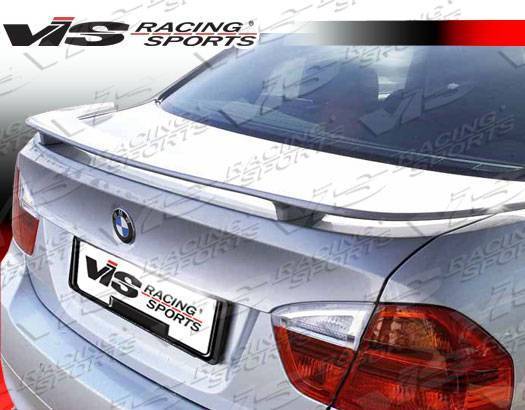 2006-2011 BMW 3 SERIES E90 4 doors EURO TECH Style FRP Primer Spoiler-1