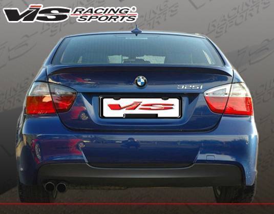 2006-2011 BMW 3 SERIES E90 4 doors M-TECH Style FRP Primer Rear Bumper-1