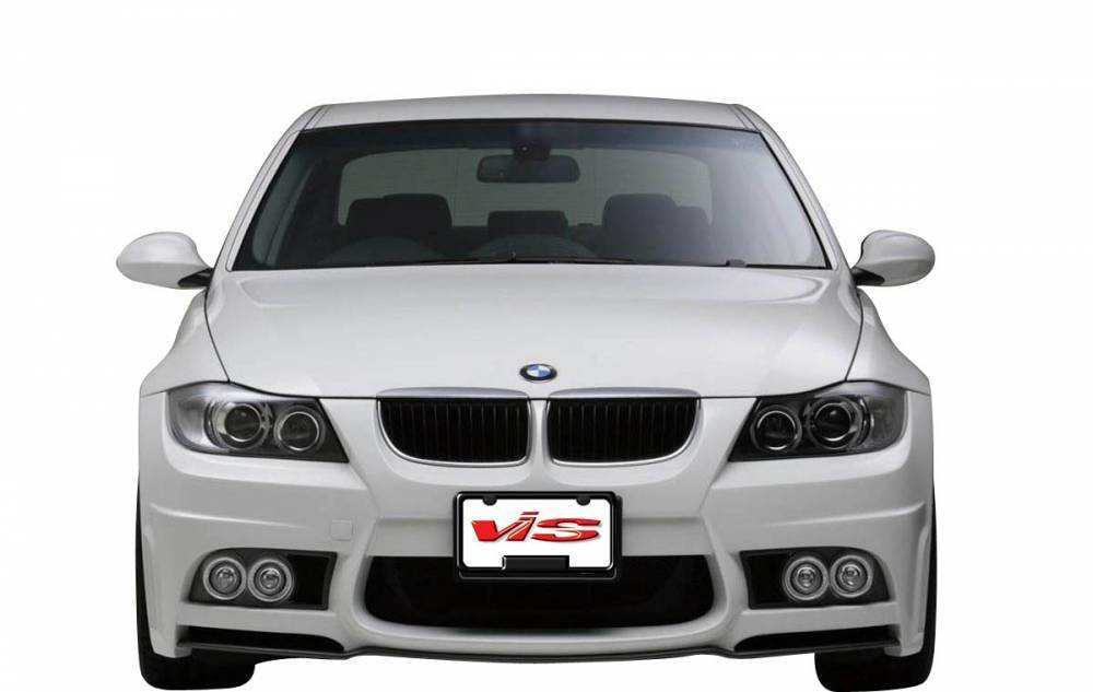 2006-2008 BMW 3 SERIES E90 4 doors VIP Style FRP Primer Front Bumper-6