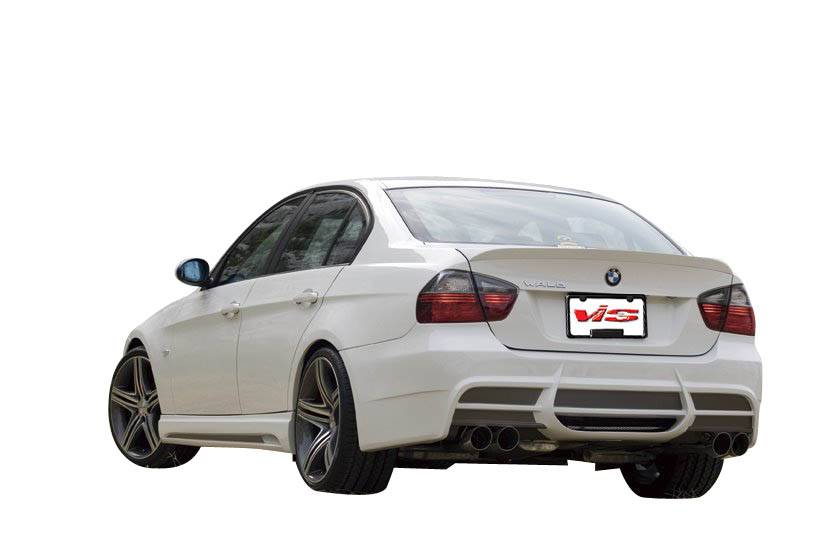 2006-2008 BMW 3 SERIES E90 4 doors VIP Style FRP Primer Full Kit-3