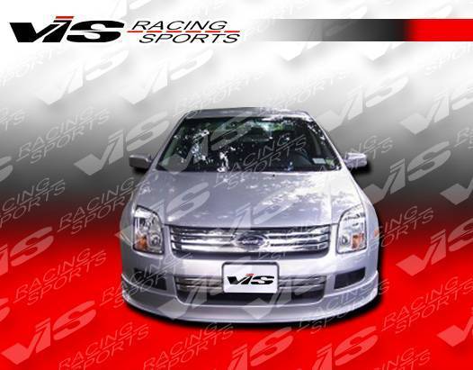 2006-2007 Ford Fusion 4 doors RACE Style FRP Primer Front Lip-2