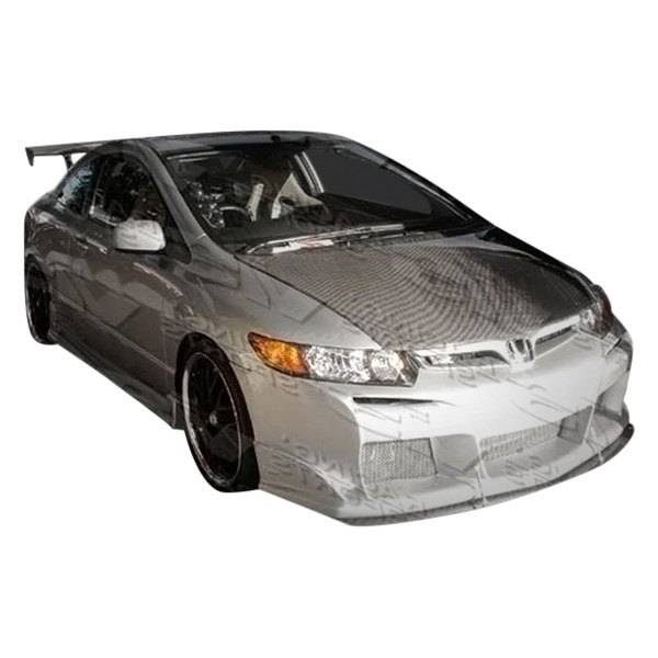 2006-2008 Honda Civic 2 doors LASER Style FRP Primer Full Kit-1