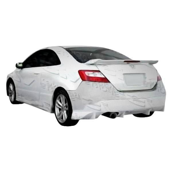 2006-2011 Honda Civic 2 doors N1 Style FRP Primer Rear Bumper-1