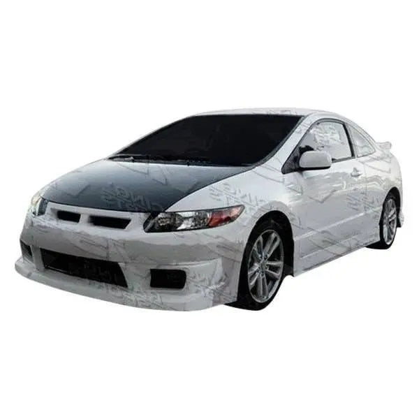 2006-2011 Honda Civic 2 doors N1 Style FRP Primer Side Skirts-1