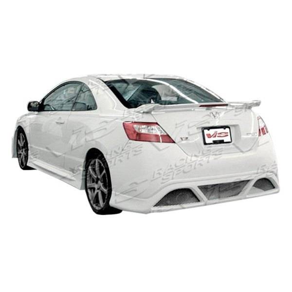 2006-2008 Honda Civic 2 doors Type R Concept Style FRP Primer Full Kit-2