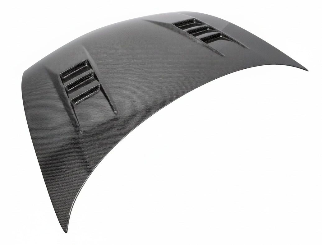 2006-2011 Honda Civic (JDM) 4DR JSF Style Carbon Fiber Hood