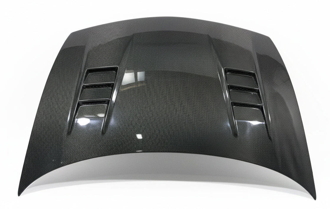 2006-2011 Honda Civic (JDM) 4DR JSF Style Carbon Fiber Hood