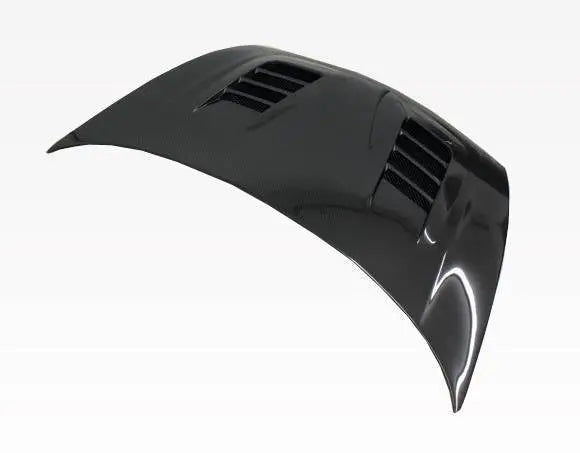 2006-2011 Honda Civic JDM 4 doors J Speed Style Carbon Fiber Black Hood-2