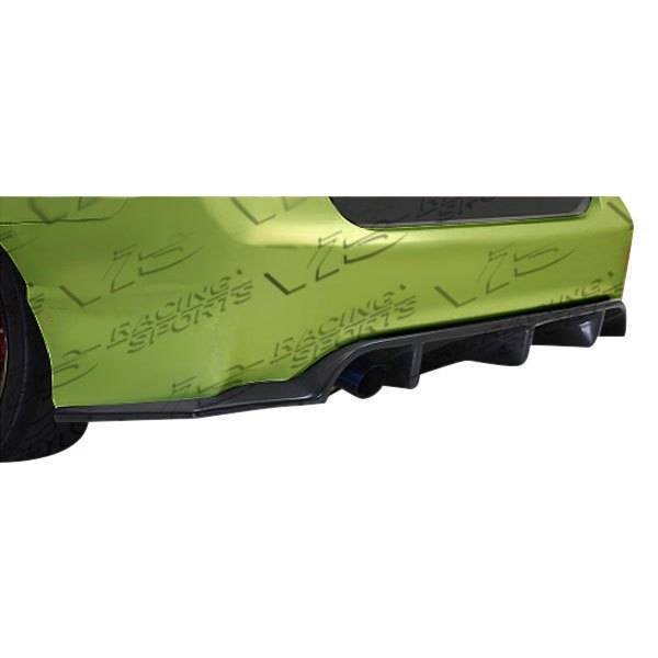 2006-2008 Honda Civic 4 doors J Speed Style FRP Primer Rear Lip-2