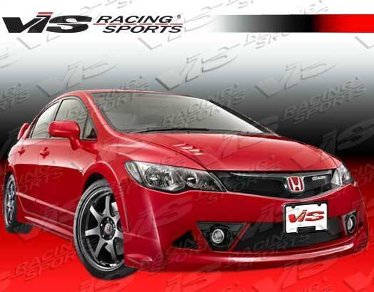 2006-2011 Honda Civic JDM 4 doors RR Style FRP Primer Front Bumper-2