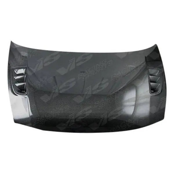2006-2011 Honda Civic JDM 4 doors RR Style Carbon Fiber Black Hood-4