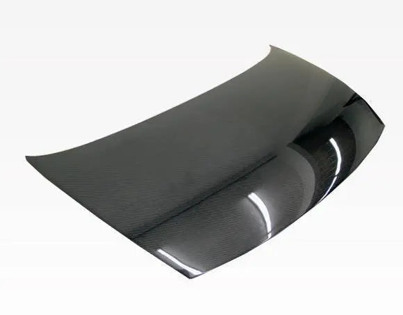 2006-2011 Honda Civic 4 doors OEM Style Carbon Fiber Black Hood-1
