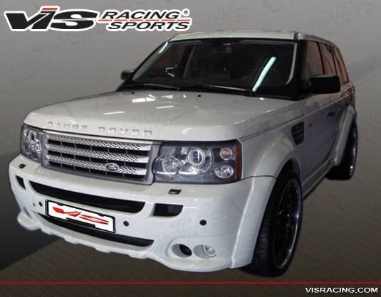 2006-2009 Range Rover Sports EURO TECH Style FRP Primer Front Bumper-3