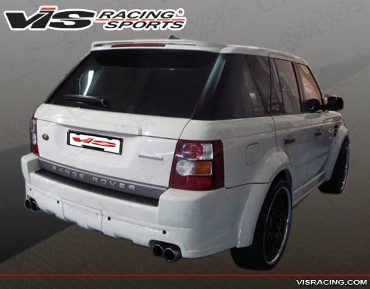 2006-2009 Range Rover Sports EURO TECH Style FRP Primer Rear Bumper-3