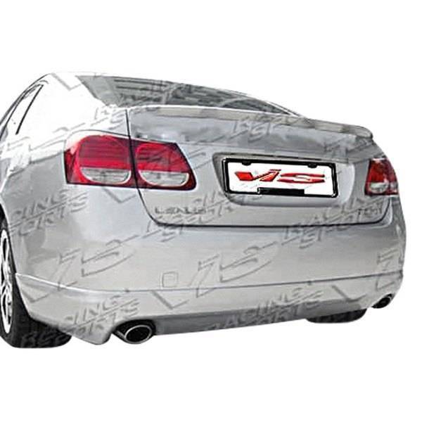 2006-2011 Lexus GS300 GS430 4 doors TECHNO R Style FRP Primer Rear Lip-1