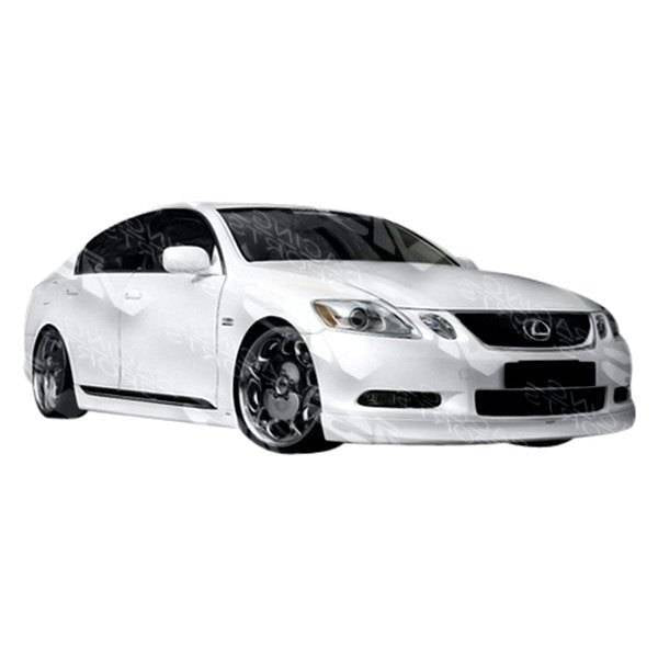 2006-2007 Lexus GS300 GS430 4 doors VIP Style FRP Primer Front Lip-1