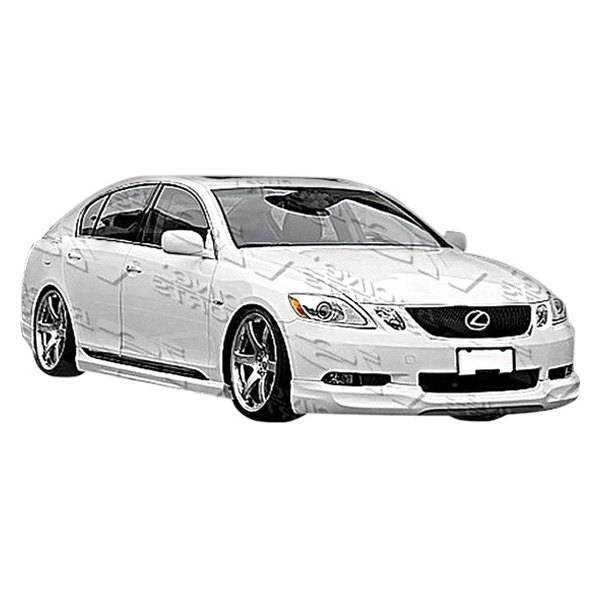 2006-2007 Lexus GS300 GS430 4 doors WINGS Style FRP Primer Full Kit-2