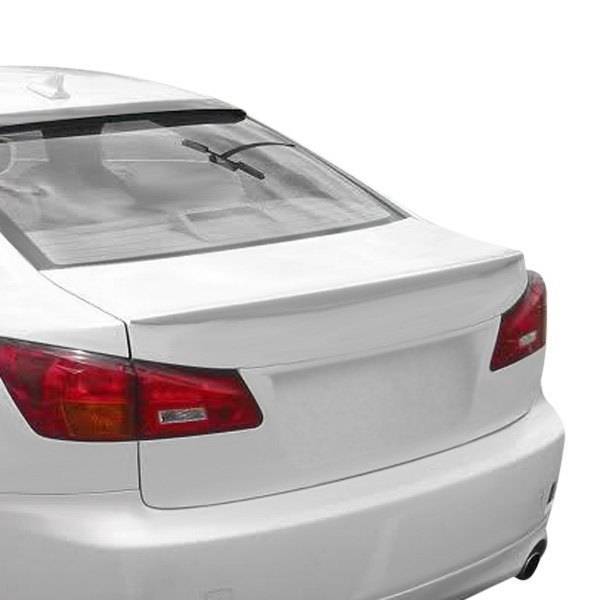 2006-2013 Lexus IS250 IS350 4 doors TECHNO R Style FRP Primer Spoiler-2