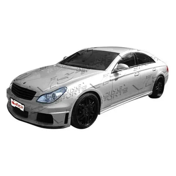 2006-2011 Mercedes CLS B Spec Style FRP Primer Side Skirts-1