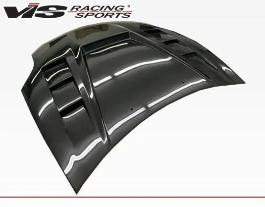 2006-2012 Mitsubishi Eclipse 2 doors Monster GT Style Carbon Fiber Black Hood-1
