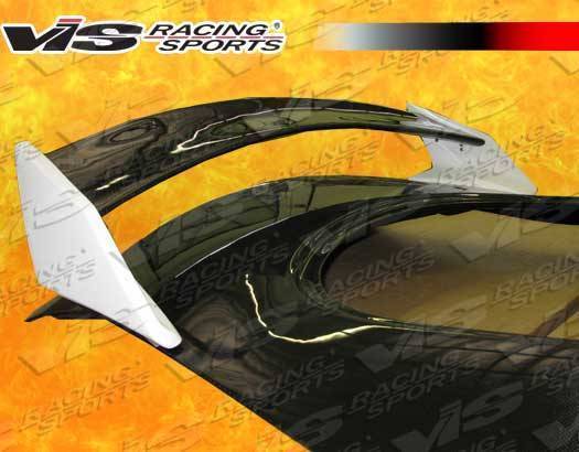 2006-2012 Mitsubishi Eclipse 2 doors FRP Carbon Fiber Black Spoiler-5