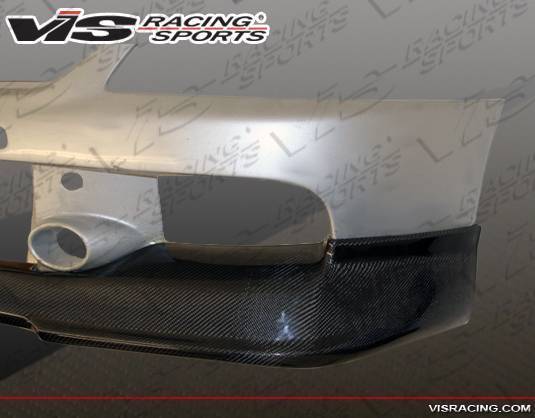 2006-2007 Mitsubishi EVO 9 4 doors Carbon Fiber Black Front Lip-4