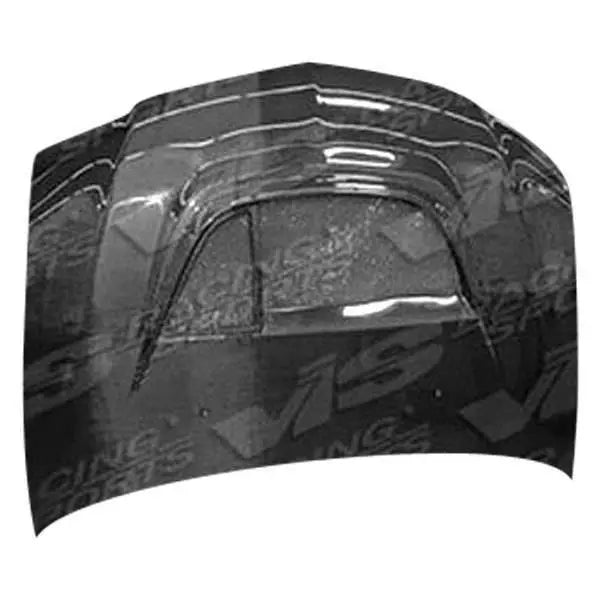 2006-2007 Mitsubishi EVO 9 4 doors GT Style Carbon Fiber Black Hood-1