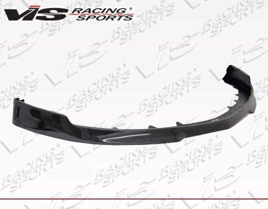 2006-2007 Mitsubishi EVO 9 4 doors Carbon Fiber Black Front Lip-2