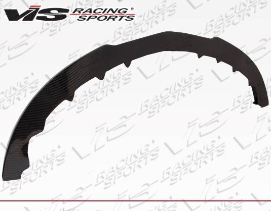 2006-2007 Mitsubishi EVO 9 4 doors Carbon Fiber Black Front Lip-4