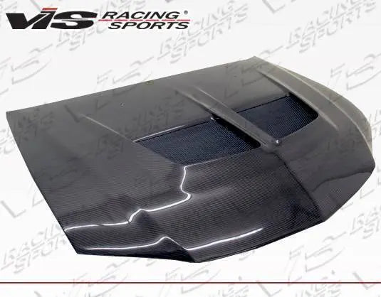 2006-2007 Mitsubishi EVO 9 4 doors VRS Style Carbon Fiber Black Hood-1
