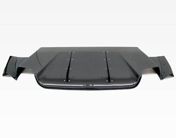 2006-2007 Mitsubishi EVO 9 Carbon Fiber Black Diffuser-4