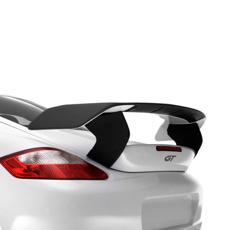 2006-2013 Porsche Cayman 2 doors A Tech GT Style FRP Primer Spoiler-2