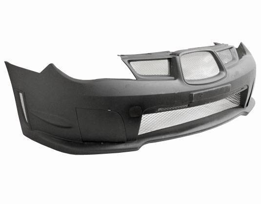 2006-2007 Subaru WRX 4 doors STI Style FRP Primer Front Bumper-3