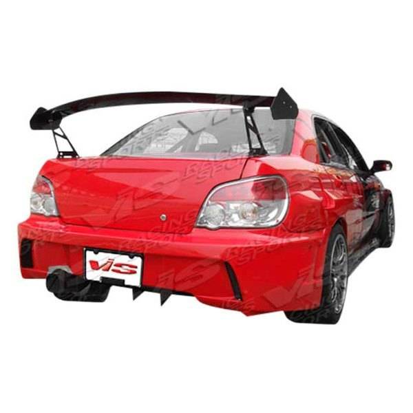 2006-2007 Subaru WRX 4 doors ZYCLONE Style FRP Primer Full Kit-2