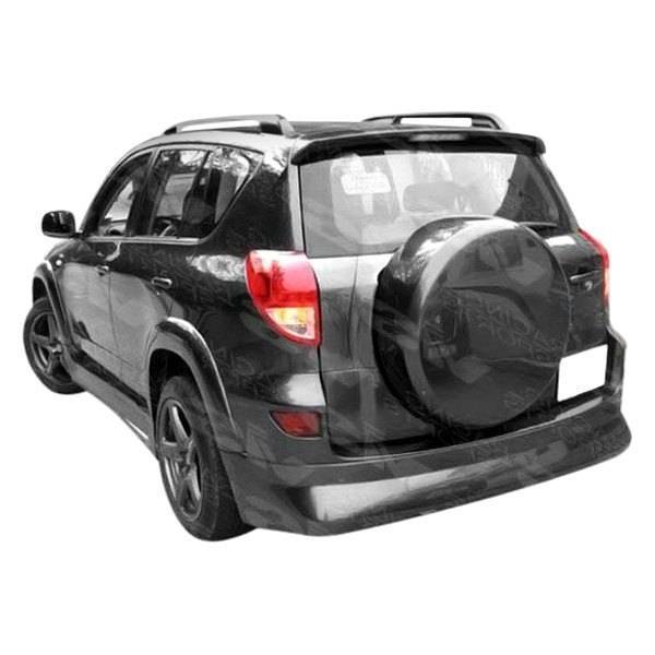 2006-2008 Toyota Rav 4 4 doors CT Cruiser Style FRP Primer Rear Lip-1