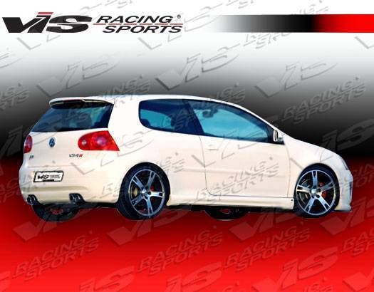 2006-2009 Volkswagen Golf 5 2 doors 4 doors FRP Primer Rear Lip-1