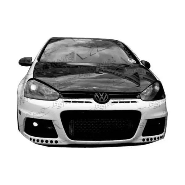 2006-2009 Volkswagen Golf 5 2 doors 4 doors Boser Style Carbon Fiber Black Hood-1