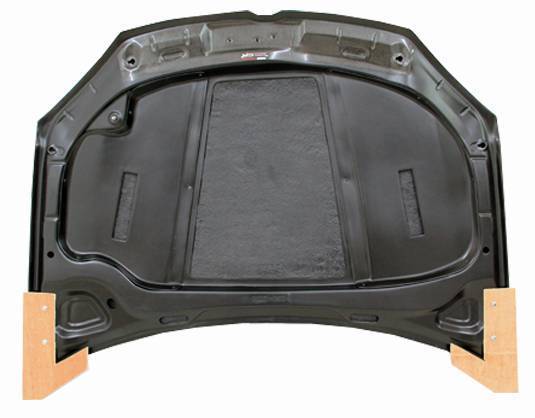 2006-2009 Volkswagen Golf 7 2 doors 4 doors RVS Style Carbon Fiber Black Hood-4